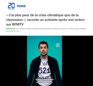 NEWS 20 MINUTES PARIS DERNIERE RENOVATION ACTION BFM
